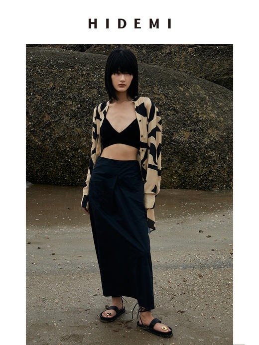 HIDEMI基础可调节天丝超薄针织抹胸 商品图11