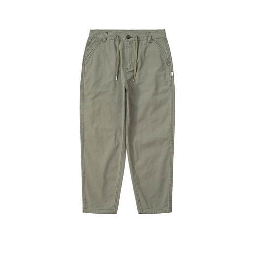 吃茶去chichaqu抽绳锥形长裤重水洗 商品图0