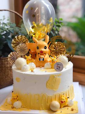 皮卡丘奶油蛋糕 下单前请仔细阅读商品详情