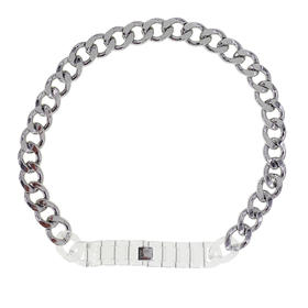 made by dizon 透明表带古巴项链 潮流表壳衬衣配搭饰品 百搭情侣