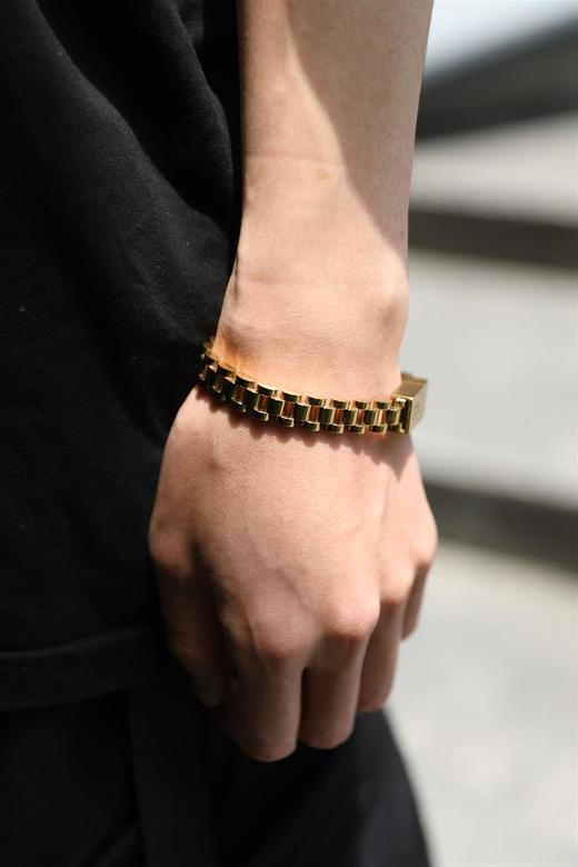 FPA(VENGETICE) 表带链条个性百搭手链 国潮嘻哈hiphop男 商品图3