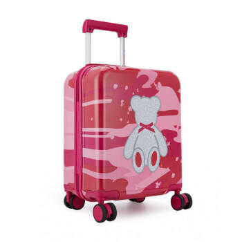 外交官精典泰迪粉色迷彩拉杆箱TT-1712 商品图1