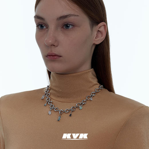 KVK毒液缀饰(可拆卸重组)扭转项链轻奢小众设计感项链女夏ins潮 商品图1