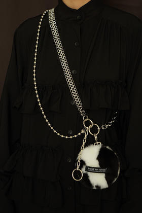 〖HIDDENNOTES〗原创设计 奶牛纹小鹿纹数据线口红收纳卡包零钱包