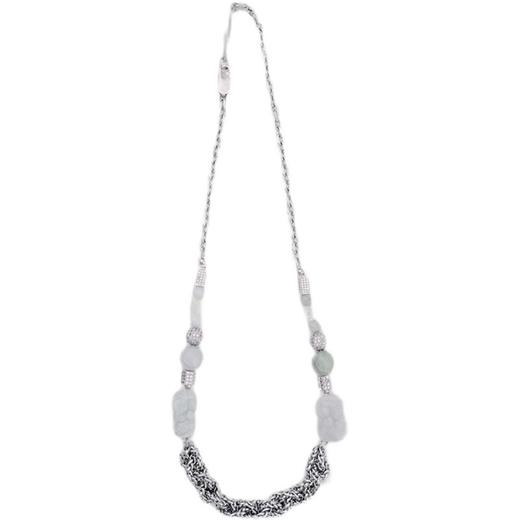 Madebydizon 新春联名款原创貔貅满钻锆石项链小众设计锁骨链亦凡 商品图4