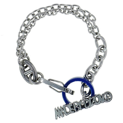 made by dizon 陶瓷戒指情侣手链 多材质碰撞原创设计粉红情侣 商品图0