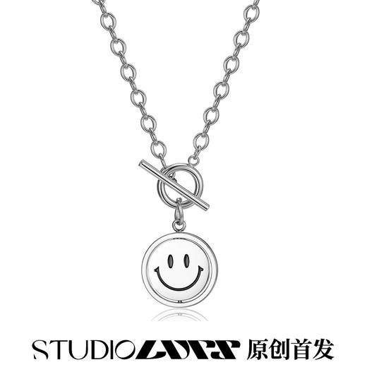 【LURS官方店铺】原创设计国潮笑脸项链男嘻哈女ins潮流女项链女 商品图0