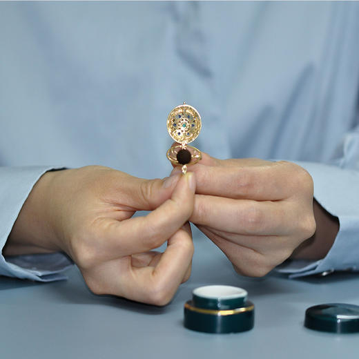 宝相花戒指(定制35天) 商品图3