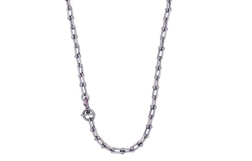 made by dizon 钛钢马蹄链 基础佩戴叠带男女气质防敏不褪色锁骨 商品图0