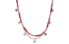 made by dizon 渐变星星项链套装 叠带简约多层锁骨链原创设计链