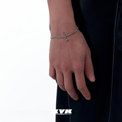 KVK手链ins小众设计2021新款潮高级感手饰女个性镶钻饰品简约配饰 商品图1