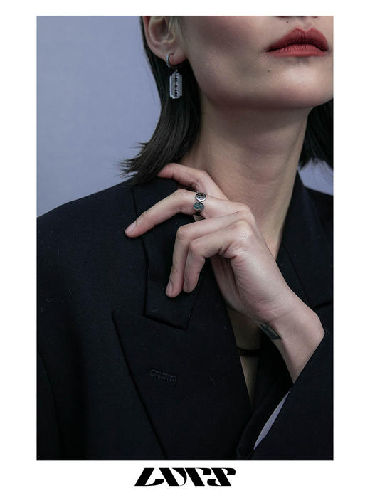 2020春款耳环极简春季耳钉夏天清新百搭韩版个性镂空春季耳饰网红 商品图2