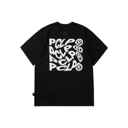PCLP(PERCLIPS)扭曲时空短袖男夏季国潮牌ins潮流百搭港风半袖t恤 商品图4