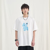 PCLP(PERCLIPS) 蓝色小熊短袖 国潮牌夏季纯棉宽松圆领半袖t恤男 商品缩略图0