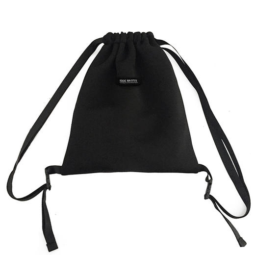 【第二件8折】原创抽绳束口袋 清仓回馈百搭款太空棉学生双肩背包 商品图4