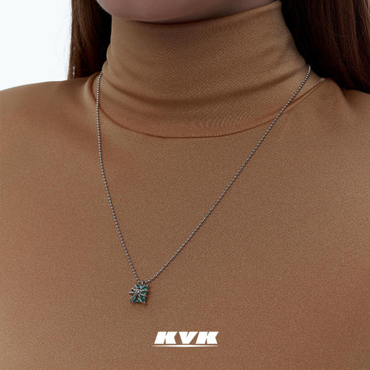 KVK2021年新款潮蜘蛛形态基础元素项链定制轻奢小众品牌女配饰ins 商品图2