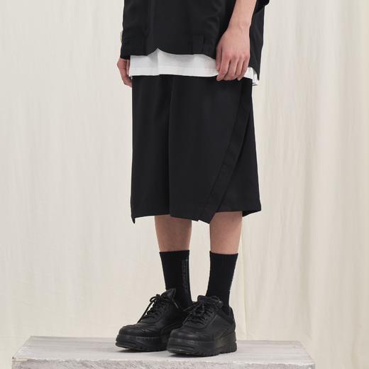 PCLP(PERCLIPS) 二代铆钉西装短裤国潮流直筒中裤休闲五分西裤男 商品图1