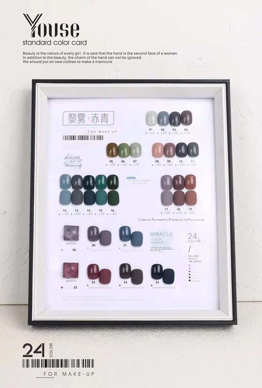 NISI 24色系列黎雾·赤青 商品图0