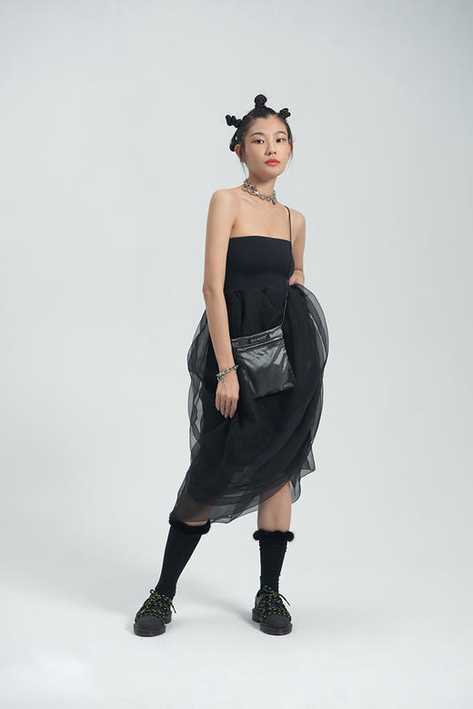 〖HIDDE NN OTES〗原创小众手机包 千禧辣妹风金属mini斜挎蹦迪包 商品图1