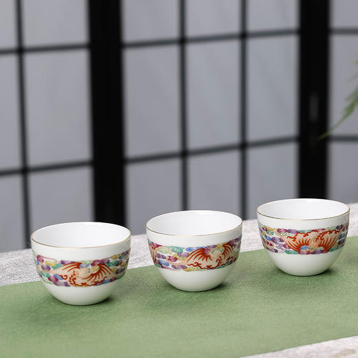 珐琅彩洪福齐天6头茶具 商品图4