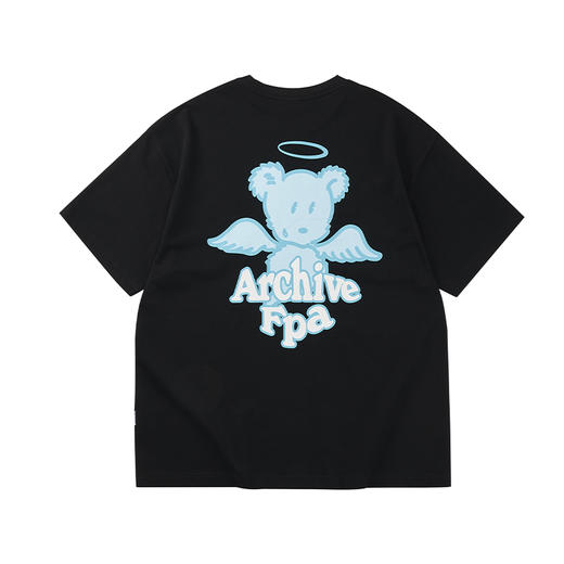 FPA(VENGETICE)小熊印花短袖T恤 国潮牌夏季纯棉宽松情侣装半袖男 商品图4