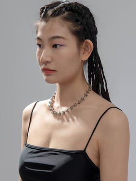 HIDDENNOTES l 2021新款 小众chocker锁骨链朋克造型链条又酷又欲