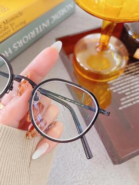 客配 CARIN秀智同款黑框 625/650度1.67防蓝光镜片