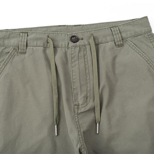 吃茶去chichaqu抽绳锥形长裤重水洗 商品图4