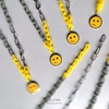 Dizon渐变多层笑脸项链 轻机能工业锁链式短链 不褪色asap rocky 商品缩略图1