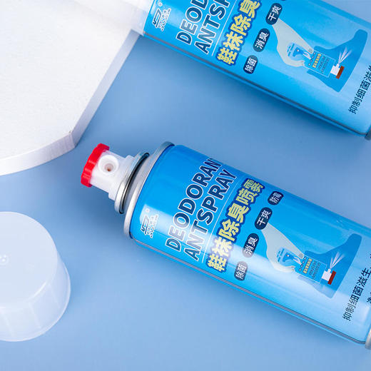 【买2送1，买3送2，买5送4】鞋袜除臭剂 银离子控菌除臭 脚臭克星 倒喷设计清爽速干 商品图5