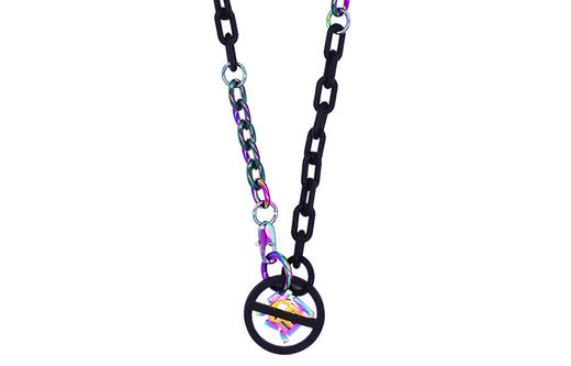 made by dizon 勿烦项链 梗式设计语言 透明彩色原创设计磨砂树脂 商品图1