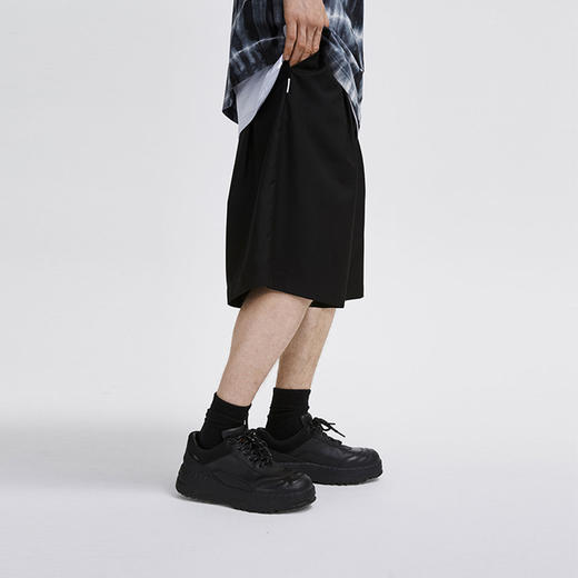 FPA(VENGETICE) 夏季宽松休闲五分西裤 国潮流直筒垂感西装短裤男 商品图3