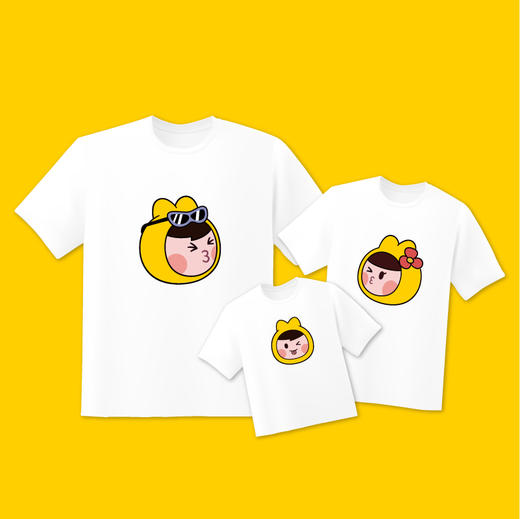 亲子系列文化衫 商品图1