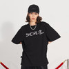 PCLP(PERCLIPS) 烫钻SOUL潮流印花短袖男国潮牌纯棉宽松半袖t恤男 商品缩略图3