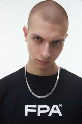 FPA(VENGETICE) 亮面刀片链蛇骨链 钛钢国潮嘻哈潮流个性男女项链