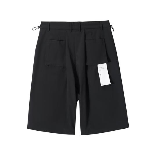 FPA(VENGETICE)皱褶轻薄廓形五分西裤 国潮牌阔腿垂感男西装短裤 商品图4