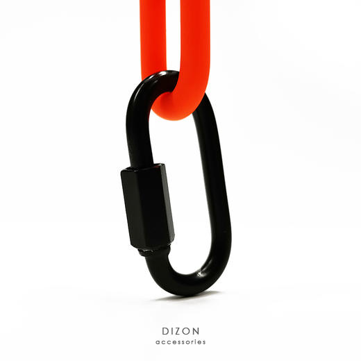 DIZON 荧光锁链条挂饰 个性创意女ins网红包包挂件 情侣汽车钥匙 商品图2
