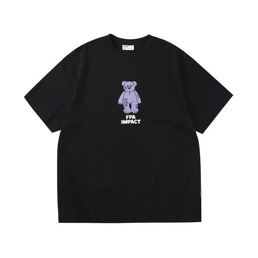 FPA(VENGETICE) 破烂小熊印花短袖T 潮流印花国潮牌宽松圆领夏季 商品图4