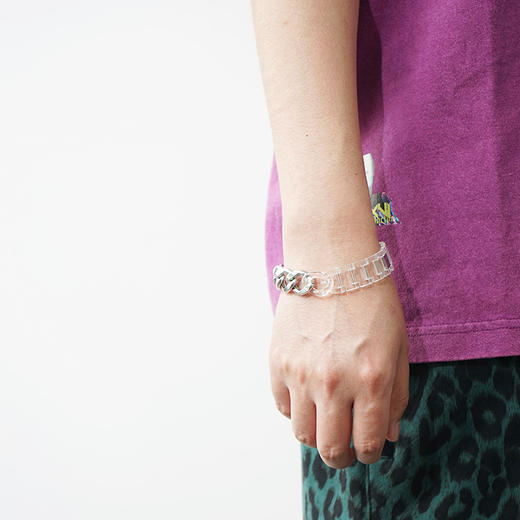 made by dizon 透明表带手链 原创设计浮夸情侣手链 潮流表壳配饰 商品图3