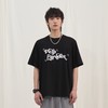 PCLP(PERCLIPS) 夏季圆领短袖t恤男简约百搭国潮牌宽松纯色半袖黑 商品缩略图1