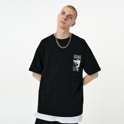 FPA(VENGETICE) 侦探解说短袖印花T恤 国潮嘻哈宽松休闲夏季男 商品图2