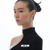 KVK桃花晶石流苏耳饰小众设计2021新款耳钉气质高级耳环配饰耳坠 商品缩略图0