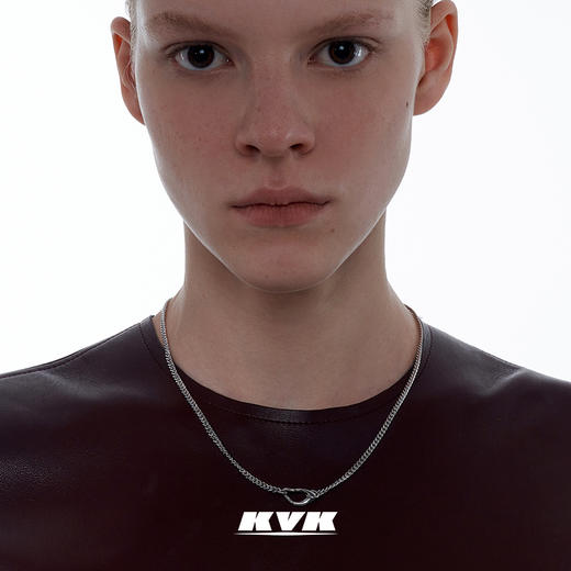 KVK小众设计项链女锁骨链潮高级感不褪色气质ins潮冷淡风简约饰品 商品图1