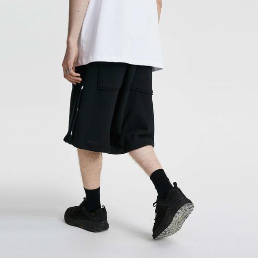 FPA(VENGETICE)灰色排扣短裤男夏季国潮牌潮流百搭宽松休闲五分裤 商品图1