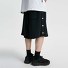 FPA(VENGETICE)灰色排扣短裤男夏季国潮牌潮流百搭宽松休闲五分裤 商品缩略图2