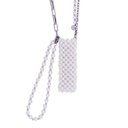 MADE BY DIZON 珍珠烟杆挂袋 杆包挂链 原创设计多用途潮流挂饰袋 商品图0