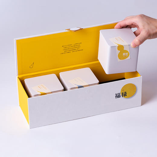 礼盒 | 福禄 蜜桂花茶 有机白茶 |195g 商品图0