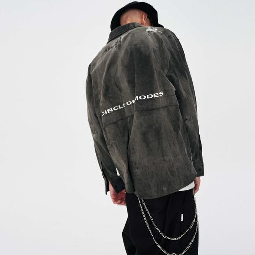 FPA(VENGETICE)春季工业水洗长袖衬衫 国潮牌丁禹兮同款宽松男衣 商品图3