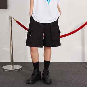 PCLP(PERCLIPS) 解构口袋拉链短裤