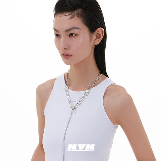 KVK2021新款项链冷淡高级风轻奢小众设计自由组装式个性锁骨项链 商品图2